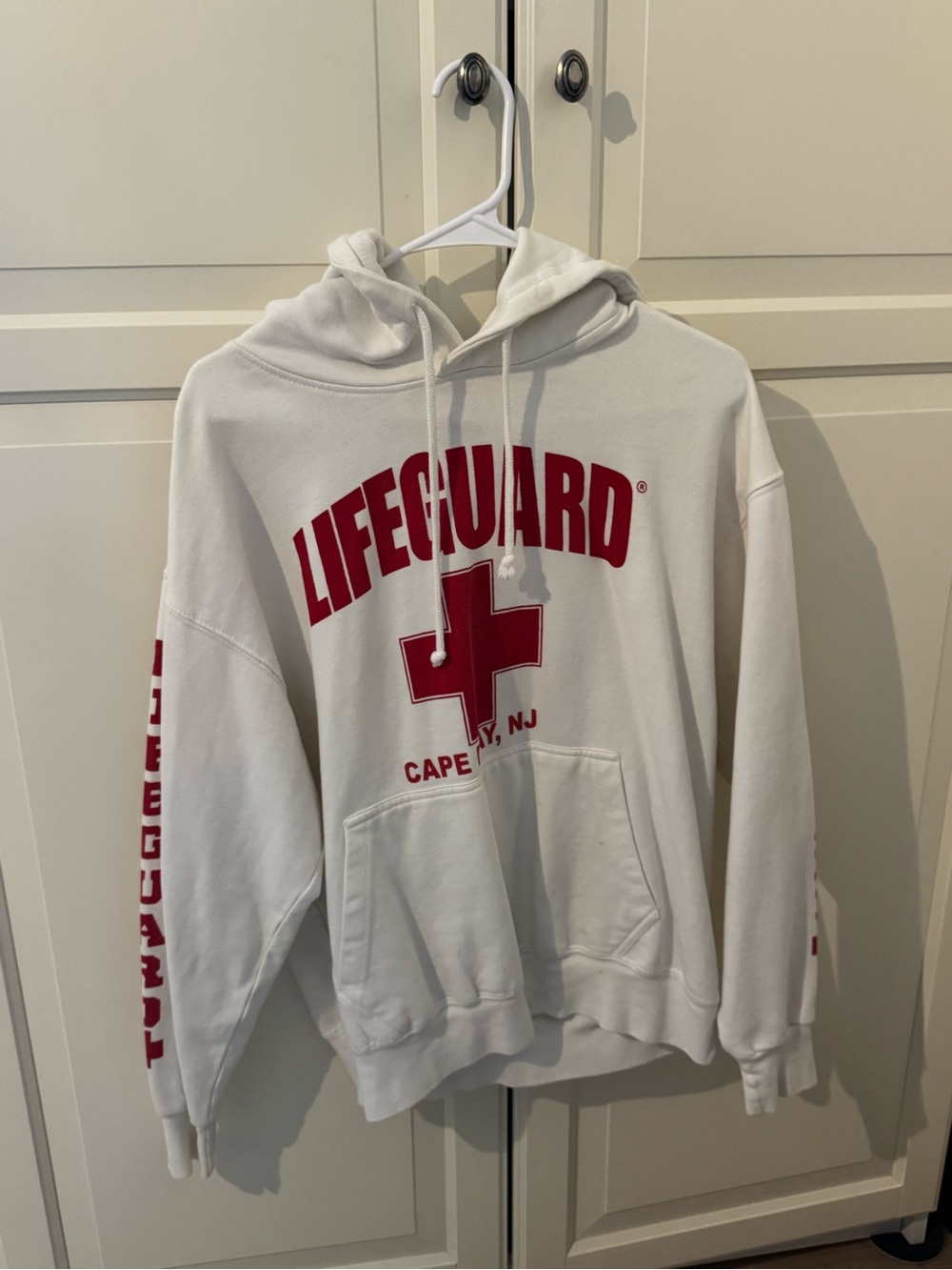 Lifeguard Cape May White Hoodie